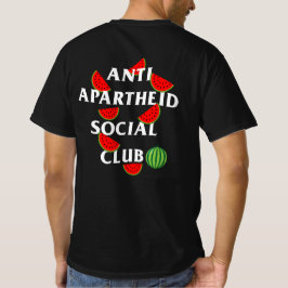 Trendig Anti Apartheid Social Klubb Watermelon T Shirt
