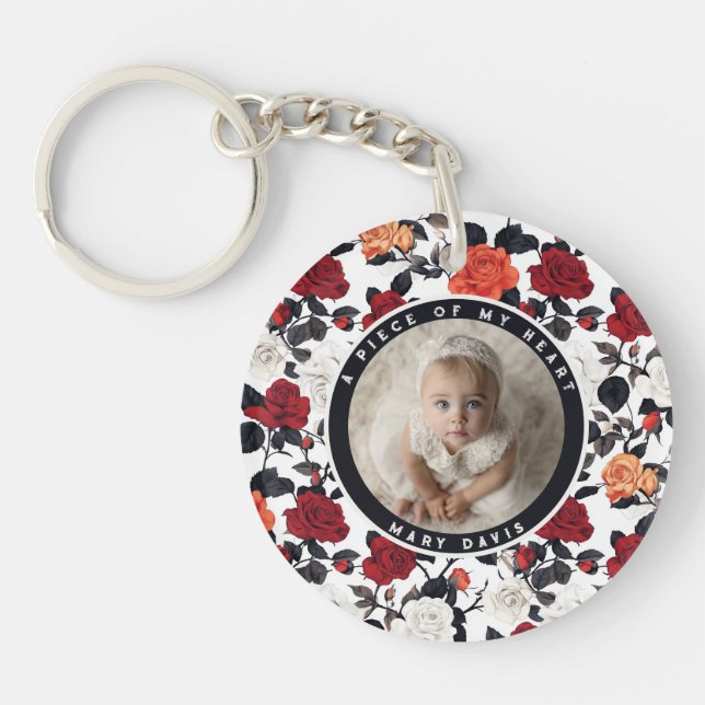 Trendig årsdagspresent Rose Floral (Framsidan)