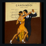 Trendig Art Deco vintage dancers Poster<br><div class="desc">1. De formgivningar som visas här kan ofta användas för olika tillfällen, helt enkelt redigera eller lägga till text/foton till kostym efter dina behov. ___________________________________________________________________________________ 2. Om du behöver hjälp med att anpassa ditt objekt kontaktar du designern LeahG via fliken nedan om du vill matcha ett partyware eller ett objekt...</div>