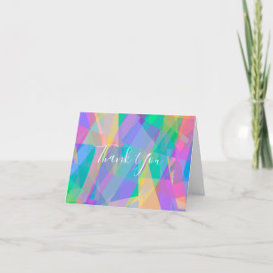 Trendig Artsy Blank Business - tackkort