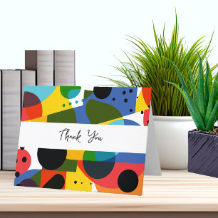 Trendig Artsy Business - tackkort