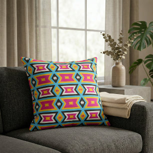 Trendig av aztec-stammen Geometric Mönster Tyg