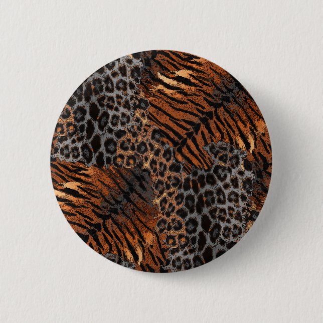 Trendig av leopard knapp (Framsida)