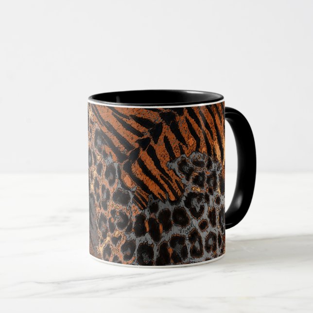 Trendig av leopard mugg (Framsida höger)