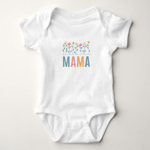 Trendig Baby Romper för Mamma's Little One Mamma F T Shirt