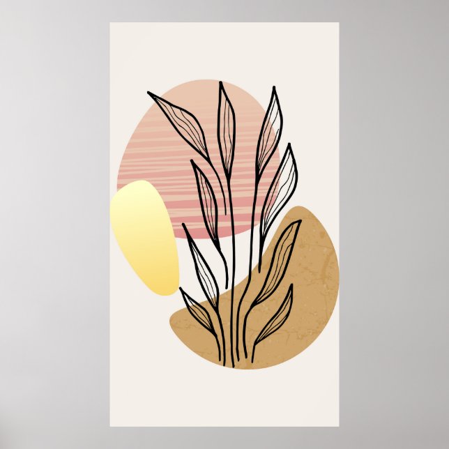 Trendig bakgrundsdesign  poster (Framsidan)