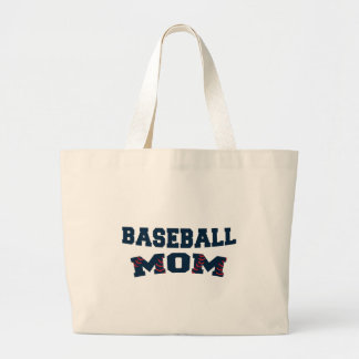 Trendig baseball mamma jumbo tygkasse