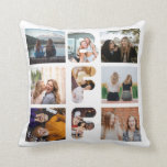 Trendig BFF Bästa Friend Chic Modern Photo Collage Kudde<br><div class="desc">Trendig BFF Best Friend Chic Modern Photo Collage Dekorativ kudde. Perfektens gåva till din bestie!</div>