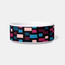 Trendig blå och rosa stad natt cool hem mönster