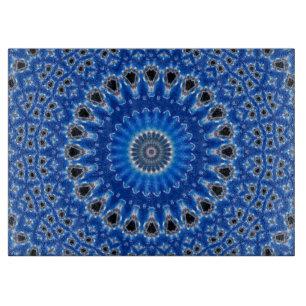 Trendig blå safir ö-boho