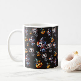 Trendig Black Halloween Kaffemugg