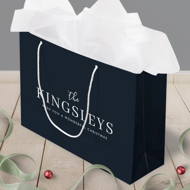 Trendig Black Snyggt Modern Bold Typograhy Namn (Skapare uppladdad)