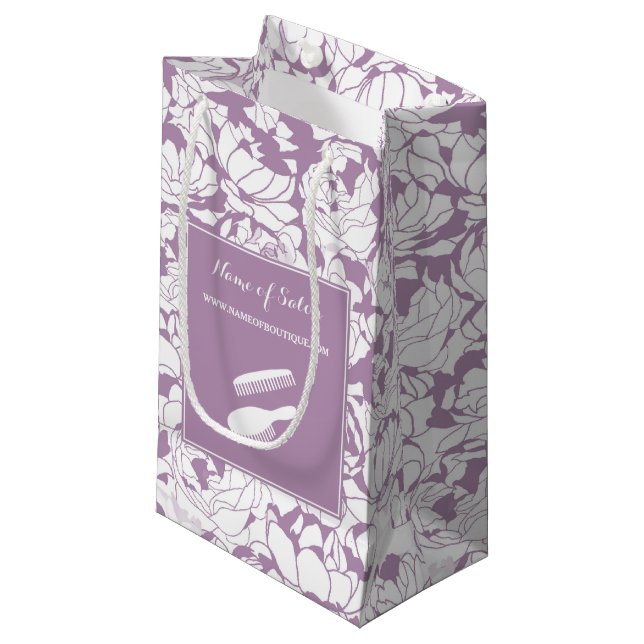 Trendig Black White Rand Hair and Beauty Salon (Framsidan Vinklad)