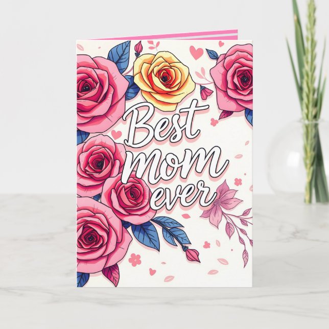 Trendig Blommig Lyxig Presentkollektion Kort (Framsida)