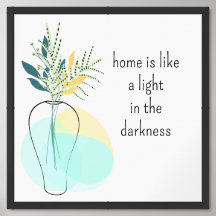 Trendig blommigt av modern Abstrakt