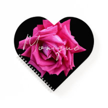 Trendig blommigt boho rosa ros girly black recept 