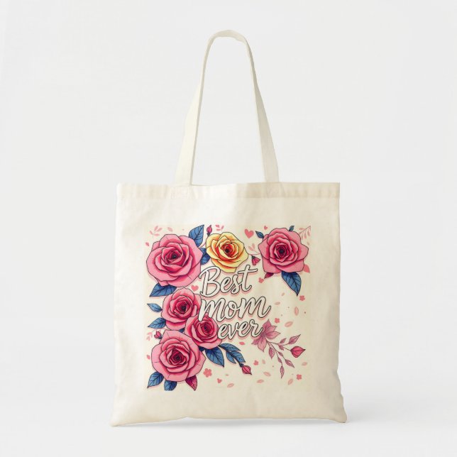 Trendig Blommigt Luxury Gift Collection Tygkasse (Framsidan)