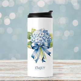 Trendig Blue Blommigt Bridesmaid Frieri