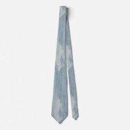 Trendig Blue Jean Fabric Neck Tie Slips