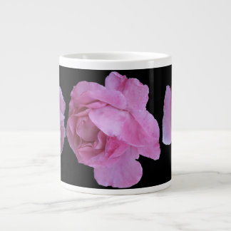 Trendig boho rosa Fransk ro svart modern vintage Jumbo Mugg