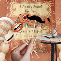Trendig Boho Rustic Roligt Photo Booth Bröllop Pro
