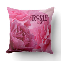 Trendig boho sött rosa ros namn Rosie-anpassade