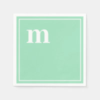 Trendig Bold Lower Fodral Monogram Seafoam Grönt