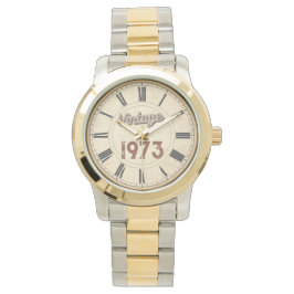 TRENDIG BORN VINTAGE 1973 ROMSKA NUMMER ARMBANDSUR