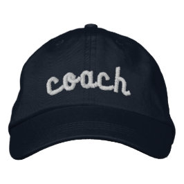 Trendig Broiderat coach Hat for Women Broderad Keps