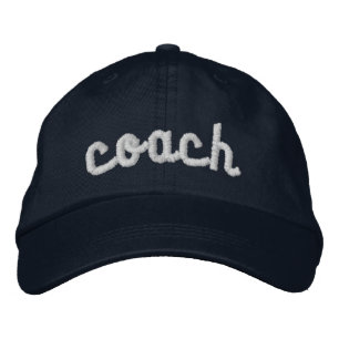 Trendig Broiderat coach Hat for Women Broderad Keps