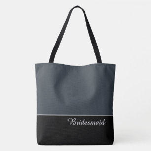 Trendig brudtärna-handväska tygkasse
