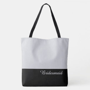 Trendig brudtärna-handväska tygkasse