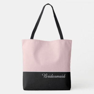 Trendig brudtärna-handväska tygkasse