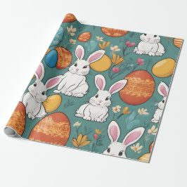 Trendig Bunny Påsk Collection Presentpapper
