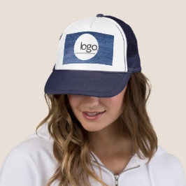 TRENDIG BUSINESS LOGOTYP DENIM BLUE COMPANY ANSTÄL KEPS