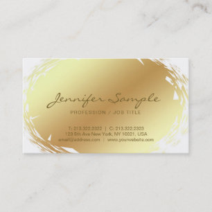 Trendig Calligraphed Director Plain Luxury Visitkort