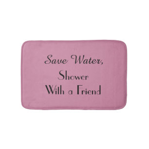Trendig Cashmere Ro Spara Vatten Funny Bath Mat Badrumsmatta
