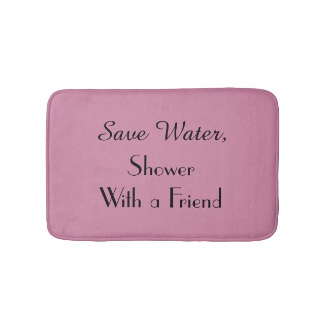 Trendig Cashmere Ro Spara Vatten Funny Bath Mat Badrumsmatta (Framsidan)