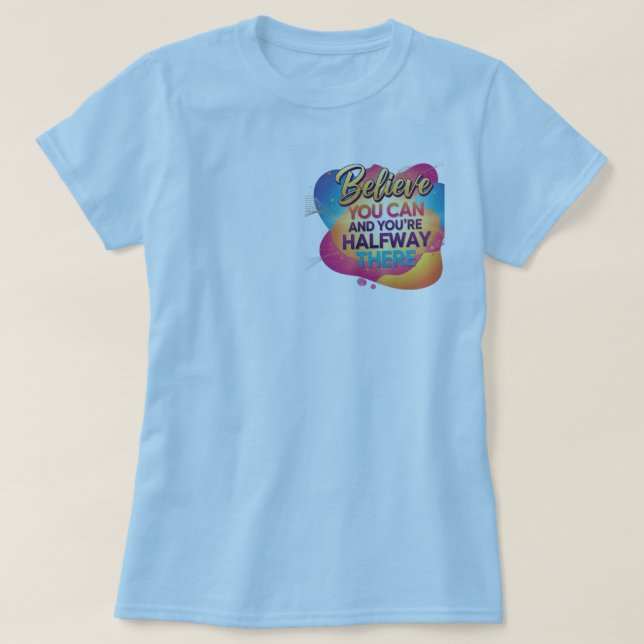 Trendig Casual Mode T-shirt för Vardagsbruk (Design framsida)