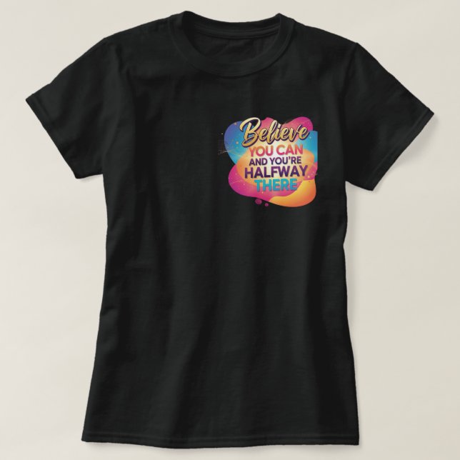 Trendig Casual Mode T-shirt för Vardagsbruk (Design framsida)