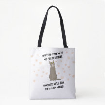 Trendig Cat Tote Bag