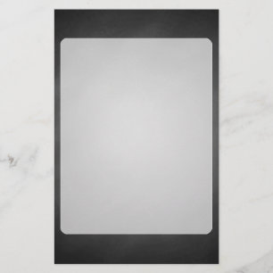 Trendig Chalkboard Vignette Brevpapper
