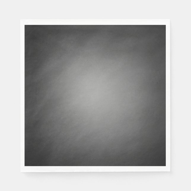 Trendig Chalkboard Vignette Pappersservett (Framsidan)