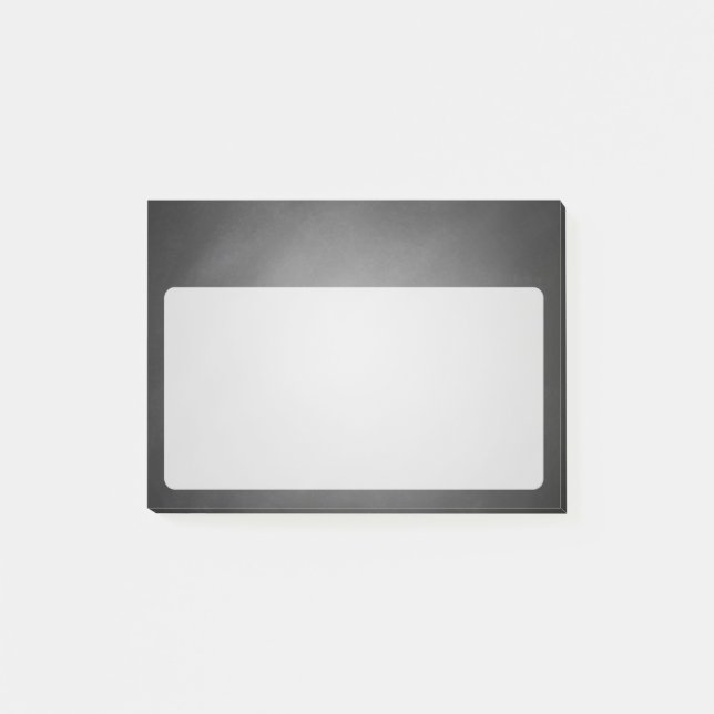 Trendig Chalkboard Vignette Post-it Block (Framsida)