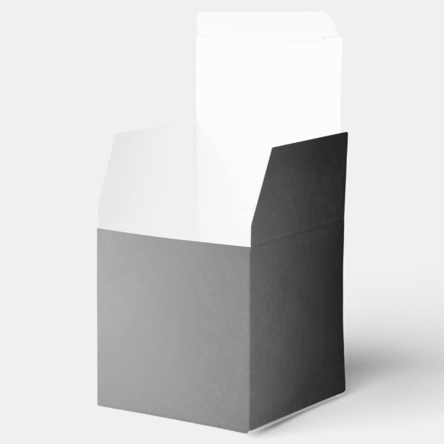 Trendig Chalkboard Vignette Presentaskar (Öppnad)