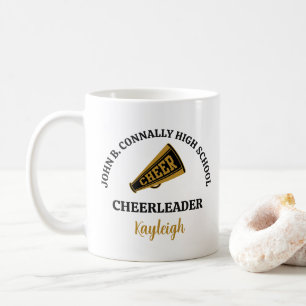 Trendig Cheerleading Anpassad Högstadiet Kaffemugg