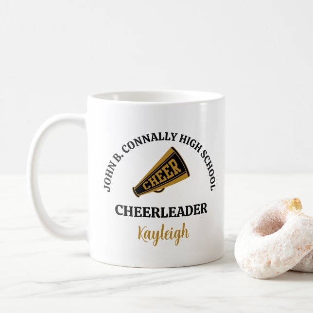 Trendig Cheerleading Anpassad Högstadiet Kaffemugg (Med munk)