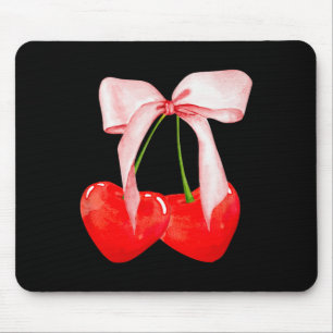 Trendig Cherry Soft Girl Era Rosa Bow Ribbon Valen Musmatta