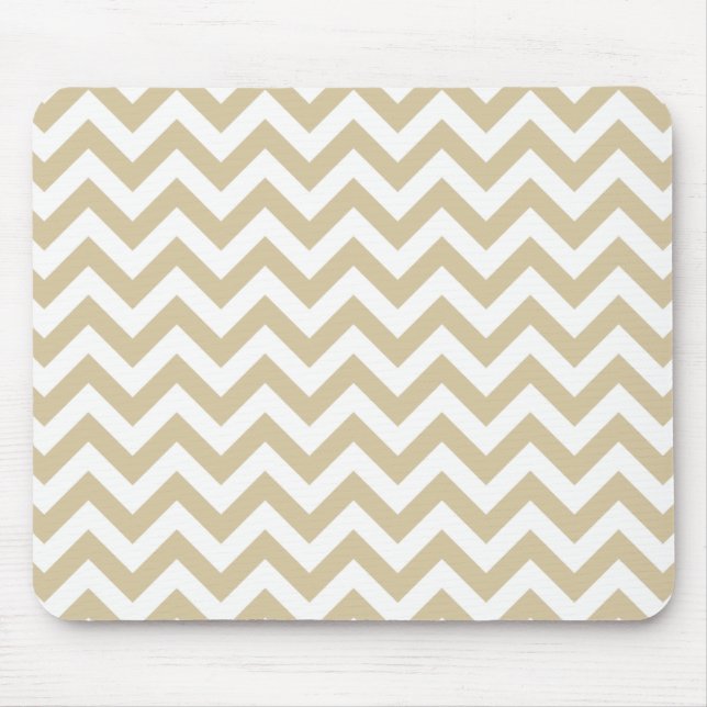 Trendig Chevron Mousepad Musmatta (Framsidan)