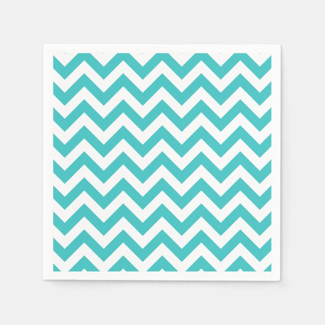 Trendig Chevron Papper Napkins Pappersservett (Framsidan)